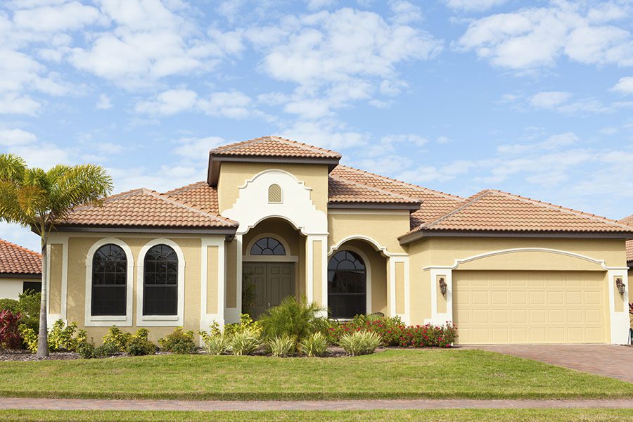 Home Insurance - Single Story Home in Florida