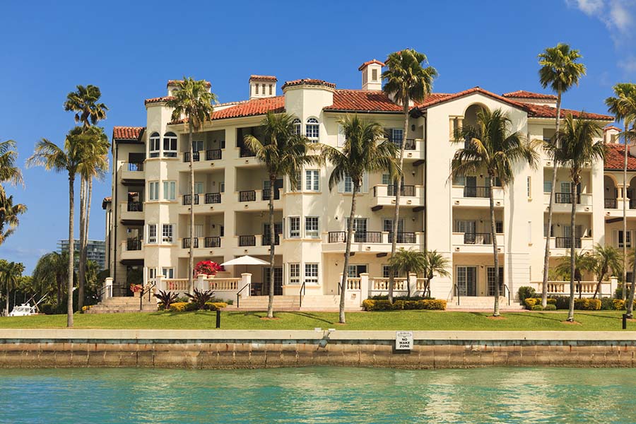 Specialized Business Insurance - View of Condo Building Next to the Coast in Florida
